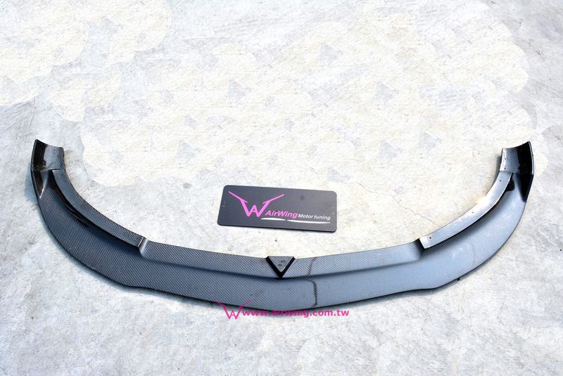 Benz W176 Aero Pack carbon Add-on Front lip spoiler 09